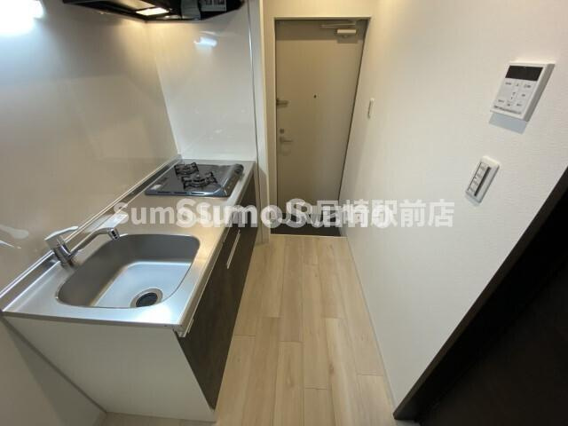 ジーメゾン尼崎東のキッチン|お料理しやすいキッチンです