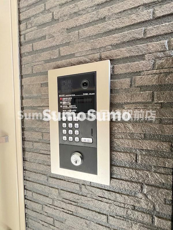 ジーメゾン尼崎東のセキュリティ