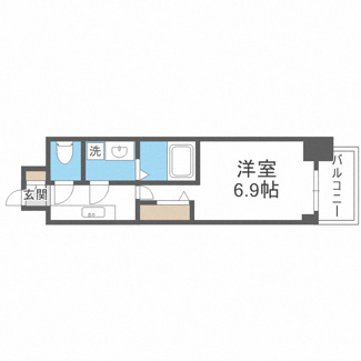 【間取り】 | ファステート難波デラックス