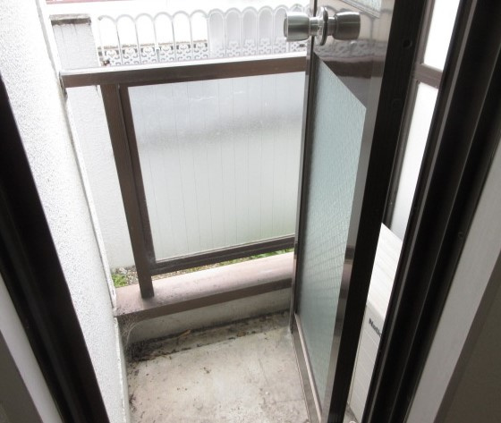 ルミエール１号館のバルコニー