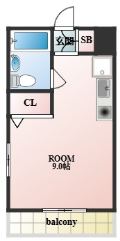 【間取り】 | リズ松ヶ丘