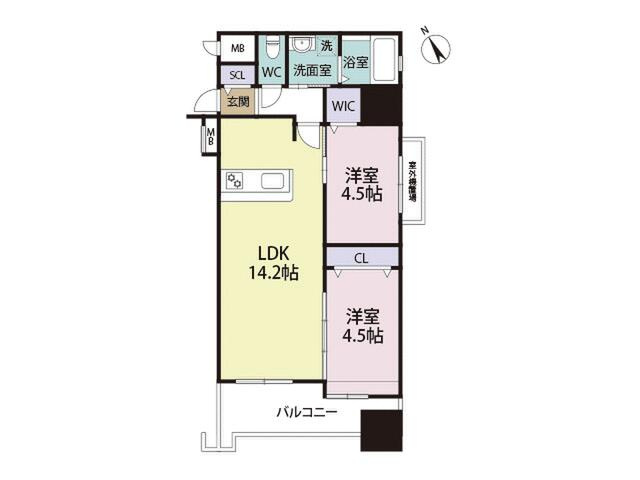 アポロ久留米東の間取り