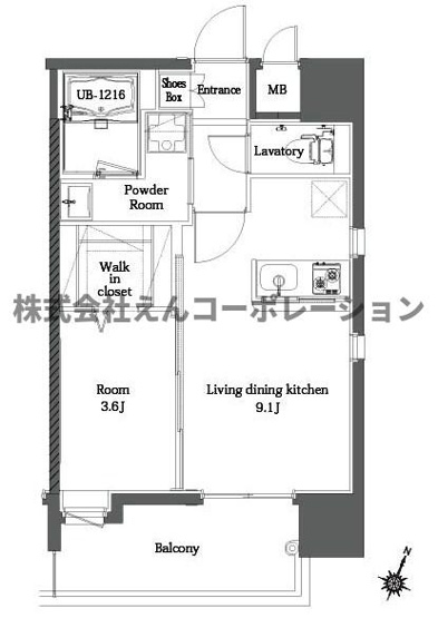 【間取り】 | エンクレスト博多MATE
