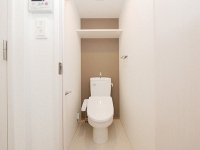 【トイレ】 | レオンコンフォート難波西Ⅲ | 落ち着いた空間のトイレです