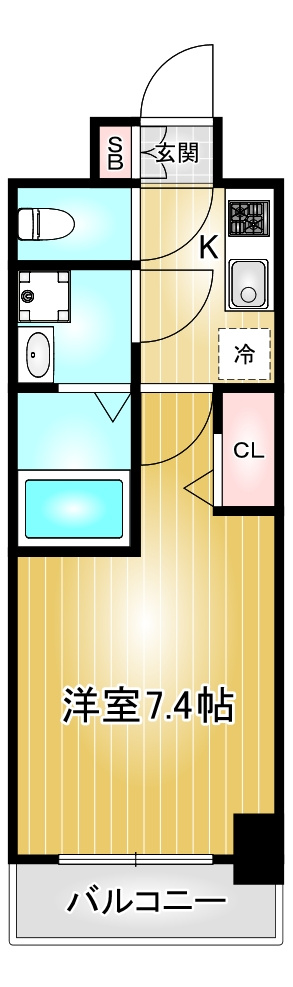 Brick kamejima|名古屋市の賃貸ならMy賃貸の間取り|brick kamejima