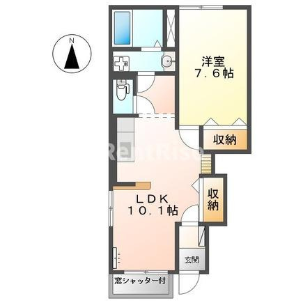 クイーンズの間取り|間取図