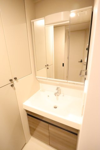 大阪市都島区片町１丁目の賃貸マンションの洗面所