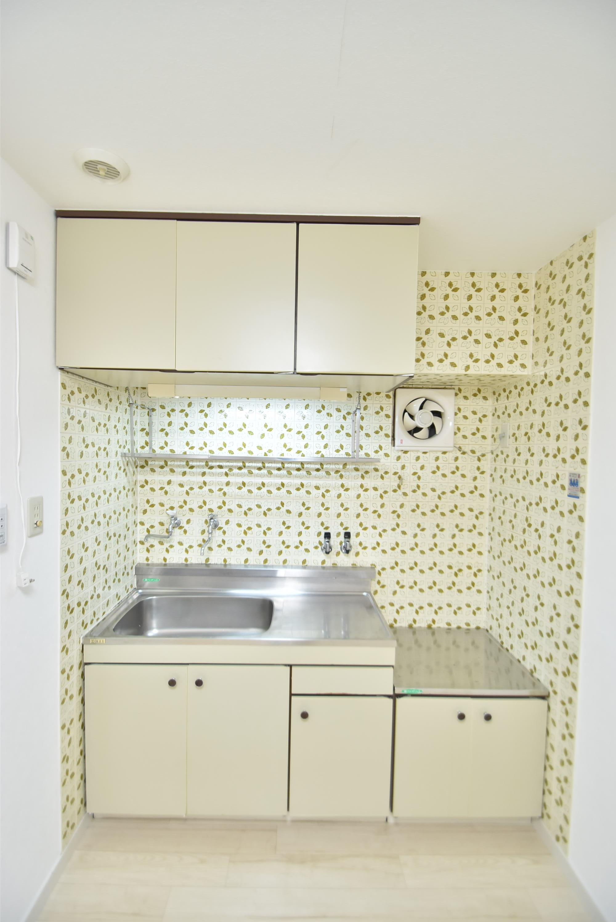 大阪市都島区網島町の賃貸マンションのキッチン