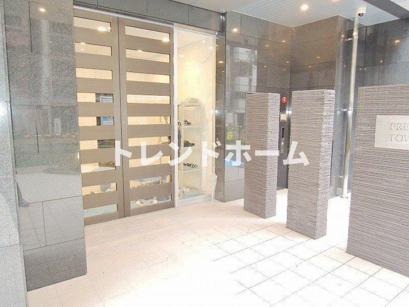 プレサンスタワー北浜のエントランス|選べる家電プランあり！！