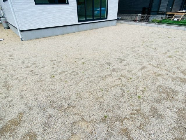 ケイアイテラス／大津町高尾野／４LDK／１号棟の庭