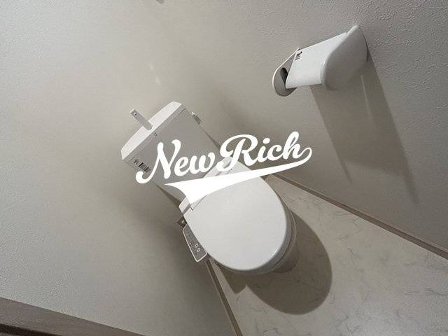 前橋市朝倉町４丁目のアパートのトイレ