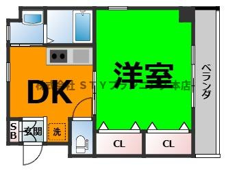 仲介手数料０円！泉2000の間取り