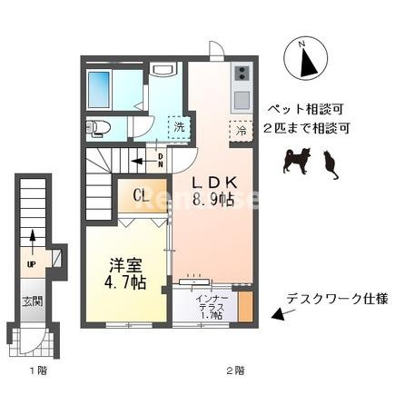 ＧｒａｃｉａⅠ (グラシアⅠ)の間取り