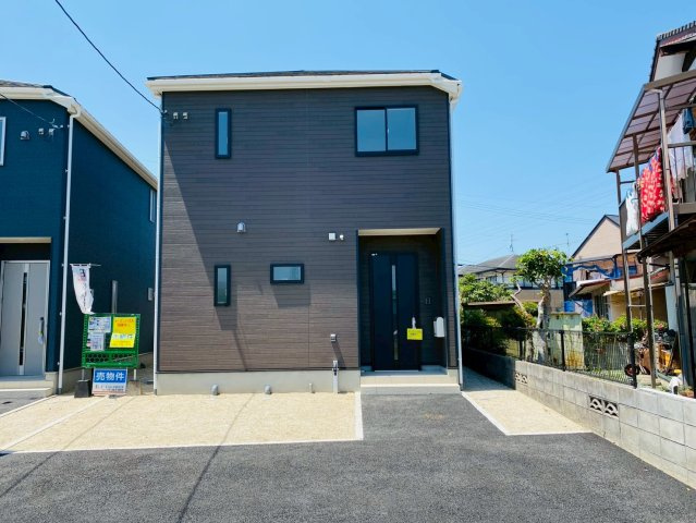 クレイドルガーデン／熊本市東区下江津第２／１号棟の外観|完成済みの為、本日内覧可能です！百閒は一見にしかず♪