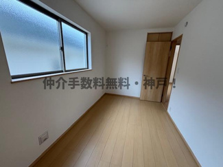 【洋室】 | 神戸市垂水区桃山台3丁目　新築戸建1号棟　仲介手数料無料！ | スタンダードな洋室です