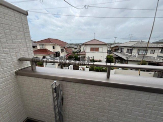 【バルコニー】 | 神戸市垂水区桃山台3丁目　新築戸建1号棟　仲介手数料無料！ | お洗濯にも便利なバルコニー付き