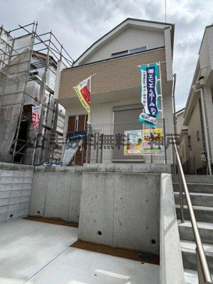 【外観】 | 神戸市垂水区桃山台3丁目　新築戸建1号棟　仲介手数料無料！ | 外観もきれいです