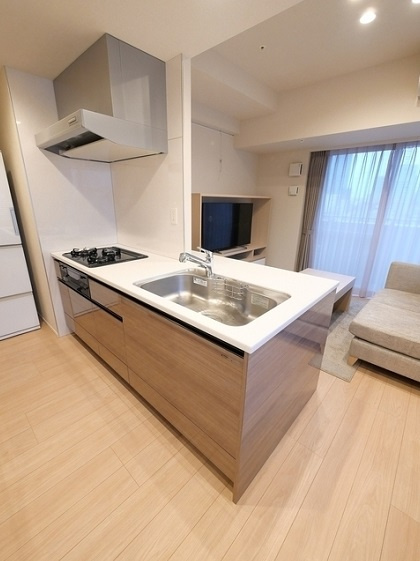 港区赤坂９丁目の賃貸マンションのキッチン|家具家電は付きません