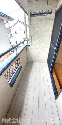 【バルコニー】 | エーデルハイム新湯野 | 南向き　