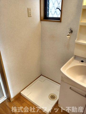 【その他】 | エーデルハイム新湯野 | 室内洗濯機置場　