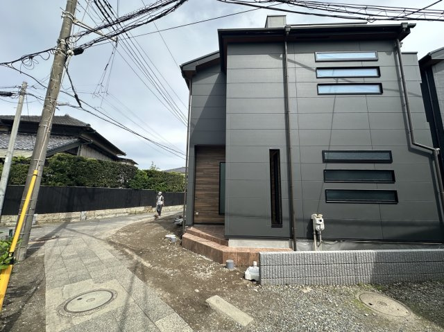 鎌倉市長谷デザイナーズハウスの外観