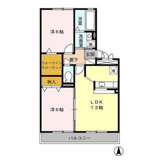 【間取り】 | グレイスコートⅡ