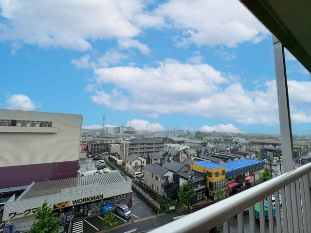伏見日光ハイツ2号棟の展望