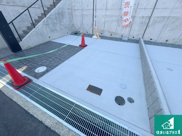 神戸市北区緑町　新築一戸建ての駐車場|駐車スペース！散水栓があるので、こまめに愛車を洗えます！