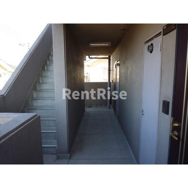 リバティーハイツのバルコニー