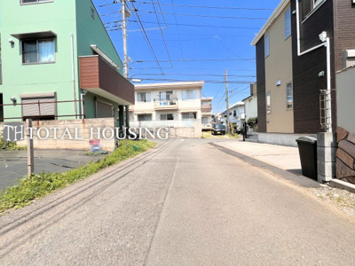 【前面道路含む現地写真】 | 小平市仲町　建築条件付売地　全1区画