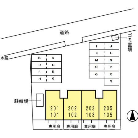 SETTLE ハバラの区画図