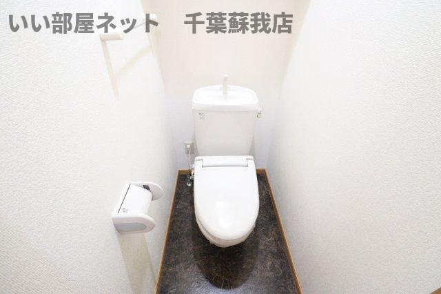 ソレアードＣの玄関