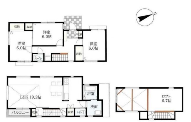 藤沢市亀井野4丁目未入居戸建の画像
