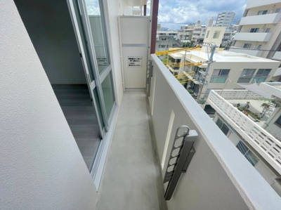 【バルコニー】 | ノア安里 | ※退去前の為、新築時の写真になっております