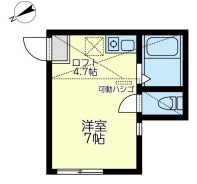 【間取り】 | ユナイト富士見アントワーヌ
