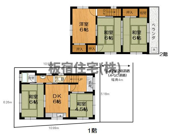 【間取り】 | 須磨区月見山町１丁目_中古戸建