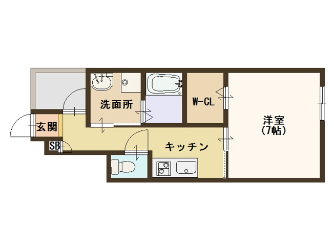【間取り】 | ハイツサフラン