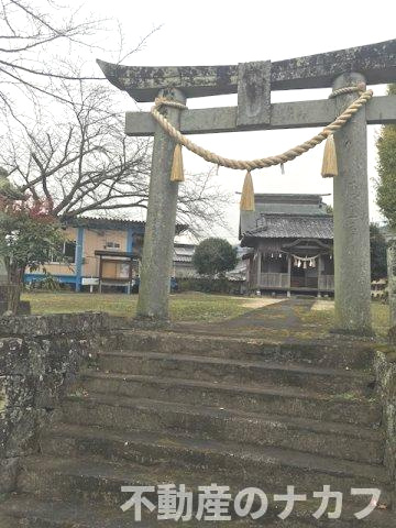 宇土市下網田町の売地の周辺