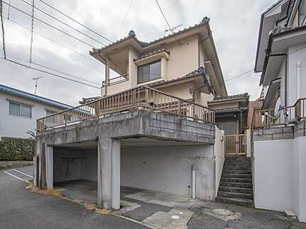 安佐南区祇園５丁目の前面道路含む現地写真