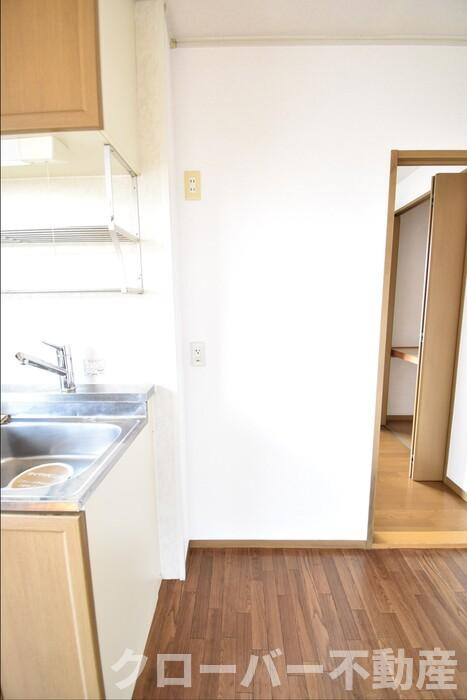 メゾンド・ソレイユの内装|冷蔵庫置き場