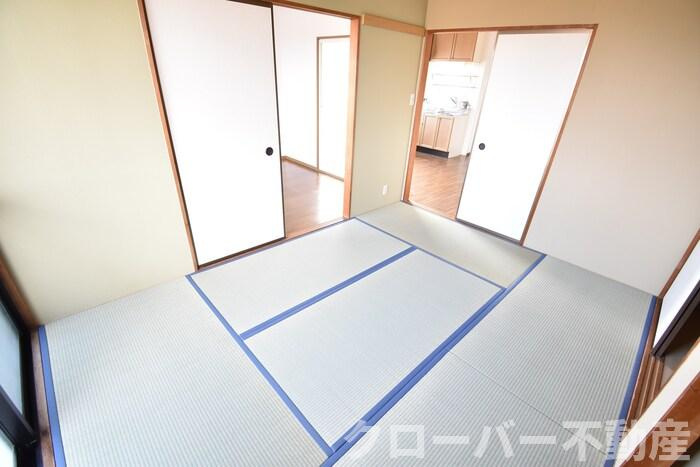 メゾンド・ソレイユの内装|和室６帖