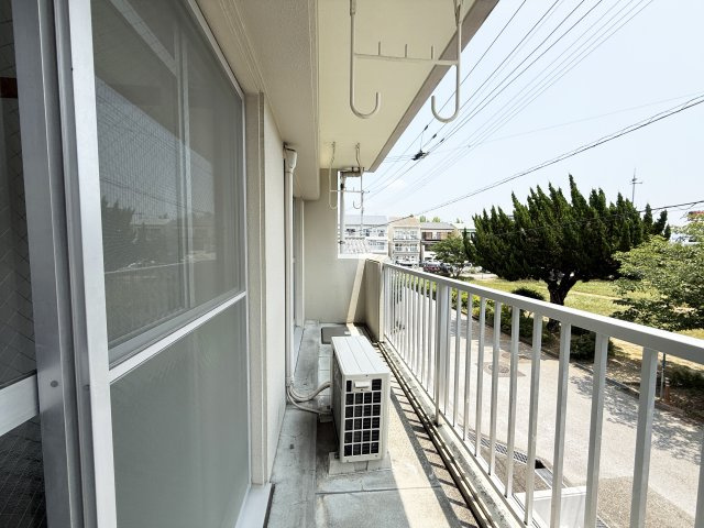 メゾンスピナッチのバルコニー