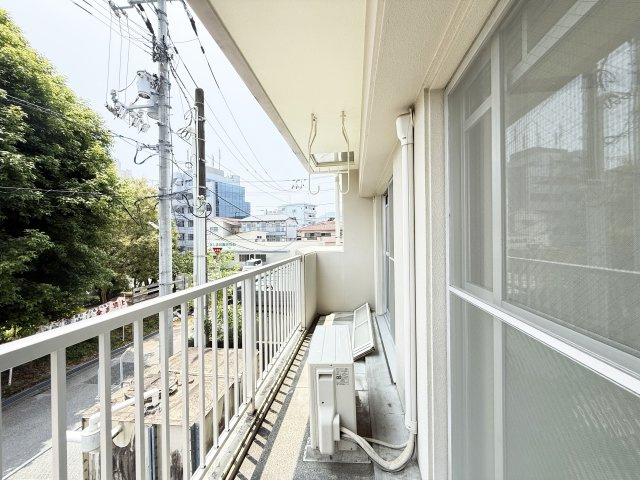 メゾンスピナッチのバルコニー