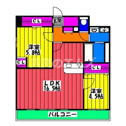 【間取り】 | アビターレ博多の間取り