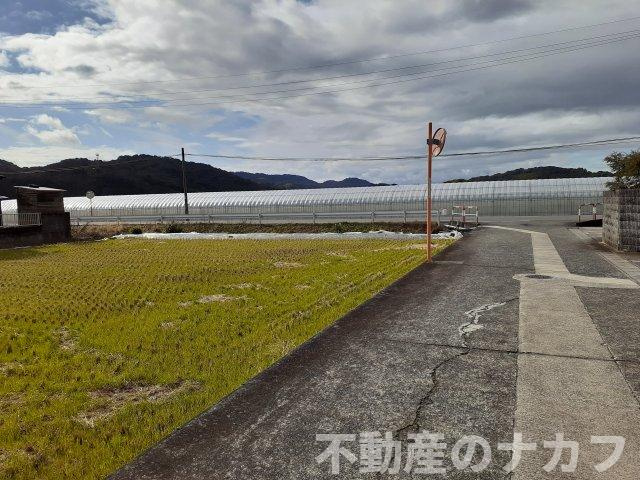 宇土市新開町の売地の外観