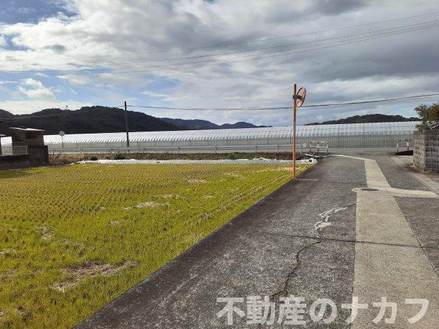 宇土市新開町の売地の外観