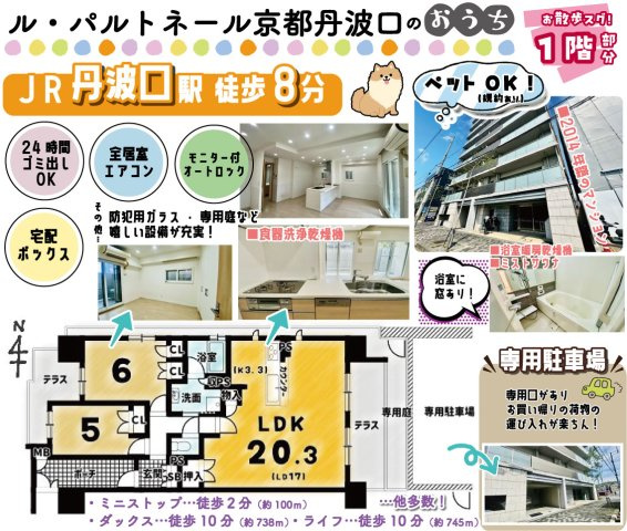 ル・パルトネール京都丹波口