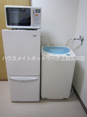 コーポセブンの設備|家電付（冷蔵庫・洗濯機・電子レンジ）
