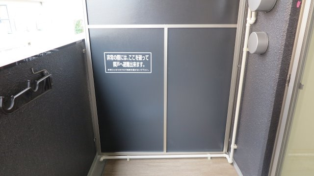 エステムコート難波サウスプレイスⅥラグジーのバルコニー