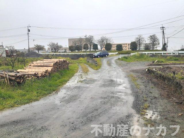 熊本市南区城南町下宮地の売地の外観